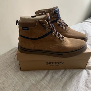 men's sperry striper storm waterproof boot